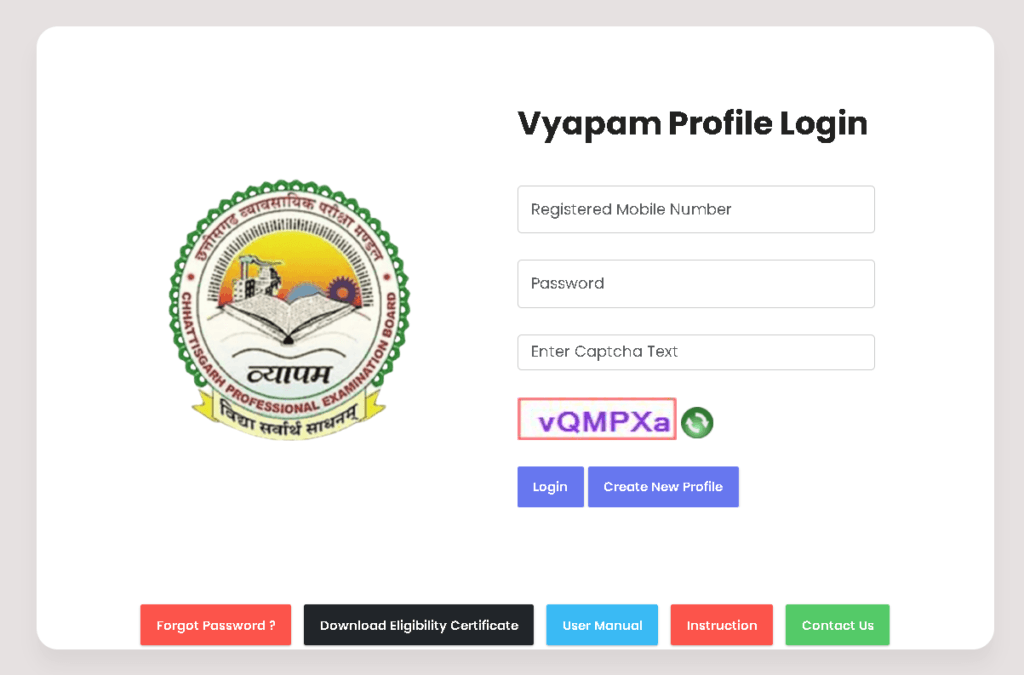 CGTET Login Page CGTET Login Page image